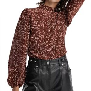 The Kooples
Moon Dots Printed Blouse